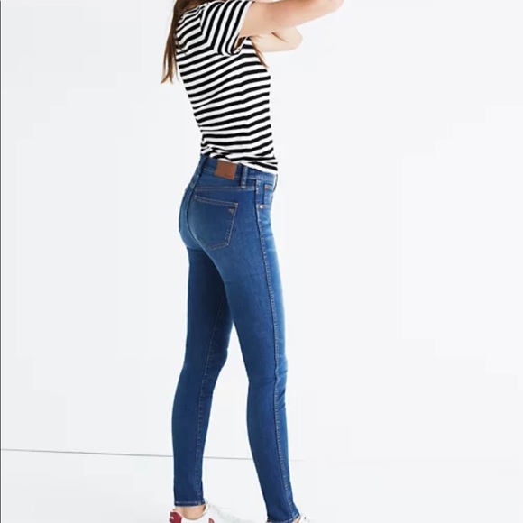 Madewell mid rise stretch skinny jeans - Picture 2 of 9